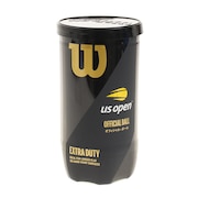(メンズ、レディース、キッズ)硬式用テニスボール USオープン・エクストラ・デューティ(US OPEN EXTRA DUTY) WRT1000J 自主練
