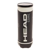 ヘッド（HEAD）（メンズ、レディース、キッズ）テニスボール HEAD CORE 577163  1缶 3球入り 硬式テニス プレッシャーボール   イエロー