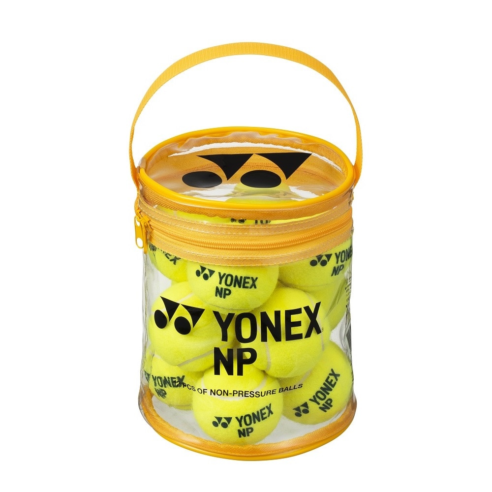 ヨネックス（YONEX）（メンズ、レディース、キッズ）硬式用テニスボール ノンプレッシャーボール 12個入り TB-NP12-004