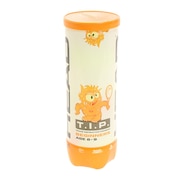 (キッズ)ジュニア テニスボールT.I.P. ORANGE-3 BALL SINGLE CAN 578123