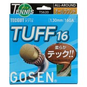 ゴーセン（GOSEN）（メンズ、レディース、キッズ）硬式テニスストリング テックガット タフ16 W TS620W