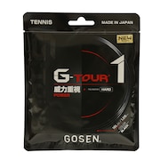 ゴーセン（GOSEN）（メンズ、レディース、キッズ）硬式テニスストリング G-TOUR 1 16L BK TSGT11BK
