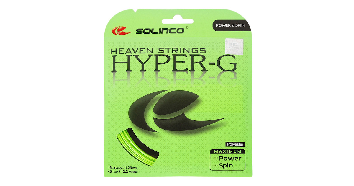 Solinco"Heaven Strings Revolution 6面ポリエステル(ポリエステル) 16/16L/17/1 Solinco  Tennis Strings | Solinco Heaven String Revolution 6面ポリエステル(ポリエステル) 16/16L/17/18ゲージ