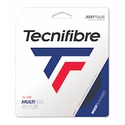 テクニファイバー（Technifibre）（メンズ、レディース、キッズ）硬式テニスストリング マルチフィール1.25 TFG220BK25