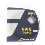 バボラ（BABOLAT）（メンズ、レディース）硬式テニスストリング RPMパワー 130 BA241139