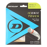 (メンズ、レディース、キッズ)硬式テニスストリング アイコニック・タッチ DST31011NA125