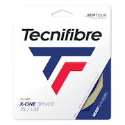 (メンズ、レディース、キッズ)硬式テニスストリング X-ONE1.34 TFG203NA34