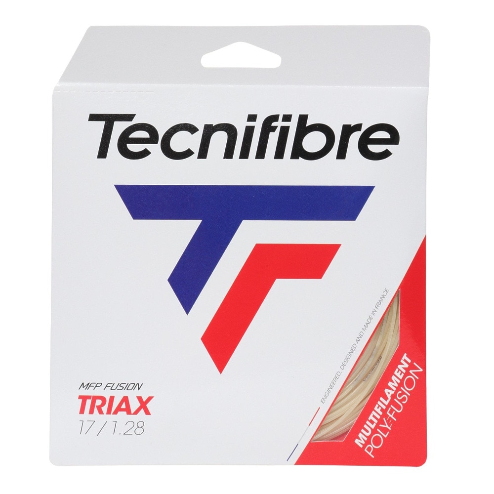 テクニファイバー 硬式テニス ストリング TRIAX 1.28 TFSG301-NAT-128 FF 1 テニス