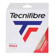 (メンズ、レディース、キッズ)硬式テニス ストリング TRIAX 1.28 TFSG301-NAT-128