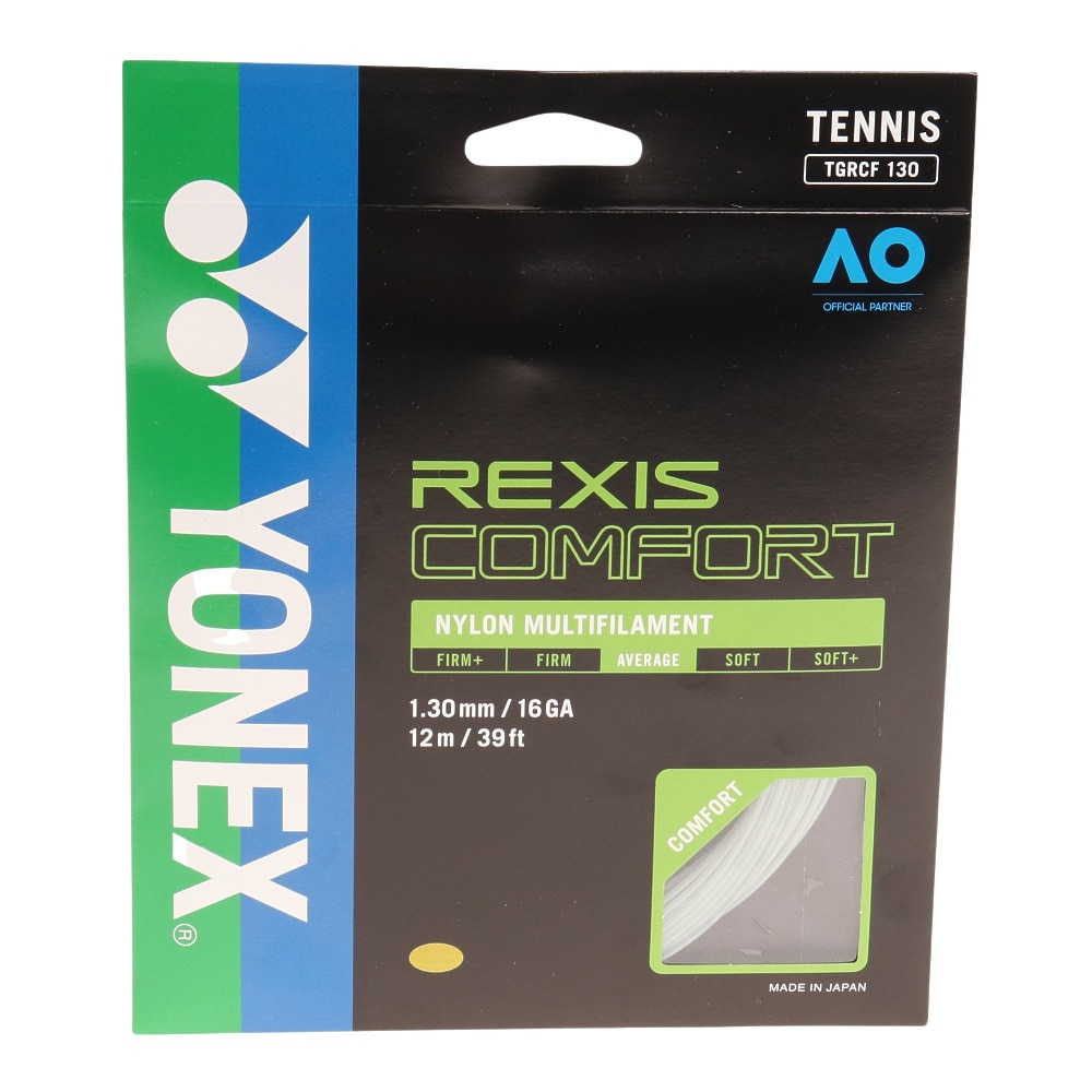 ヨネックス（YONEX）（メンズ、レディース、キッズ）硬式テニスストリング レクシスコンフォート130 TGRCF130-570