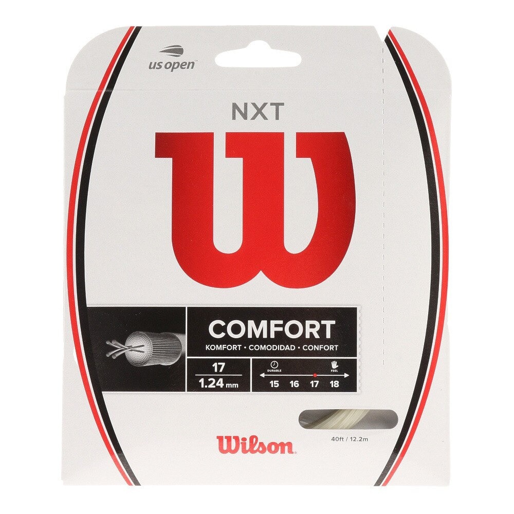 ウイルソン（Wilson）（メンズ、レディース、キッズ）硬式テニスストリング NXT 17 WRZ942900