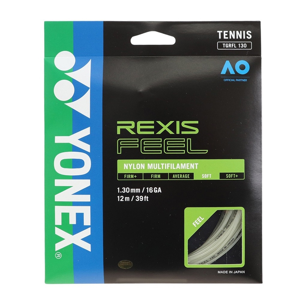 YONEX 硬式テニスストリング レクシスフィール130 TGRFL130-011 FF 10 テニス