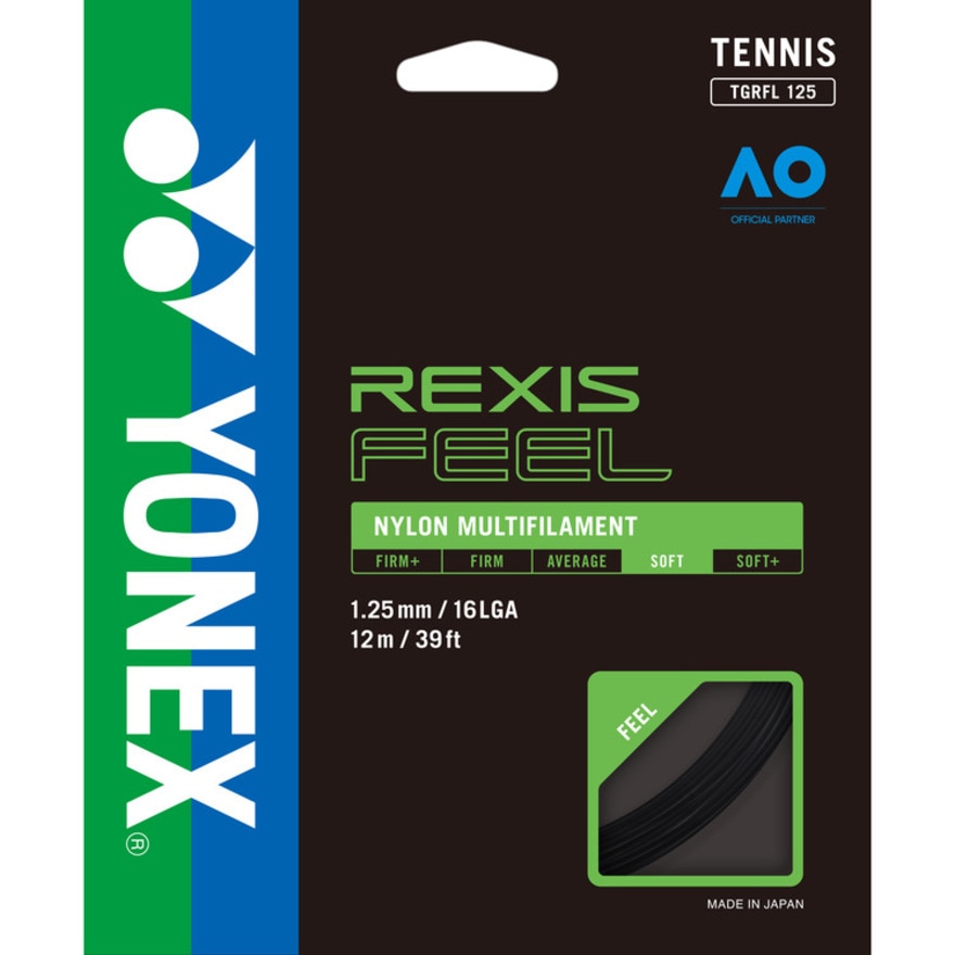 ヨネックス（YONEX）（メンズ、レディース）硬式テニスストリング レクシスフィール125 TGRFL125-007