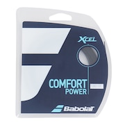(メンズ、レディース)硬式テニスストリング Xcel 12m 130 241110-BK-130