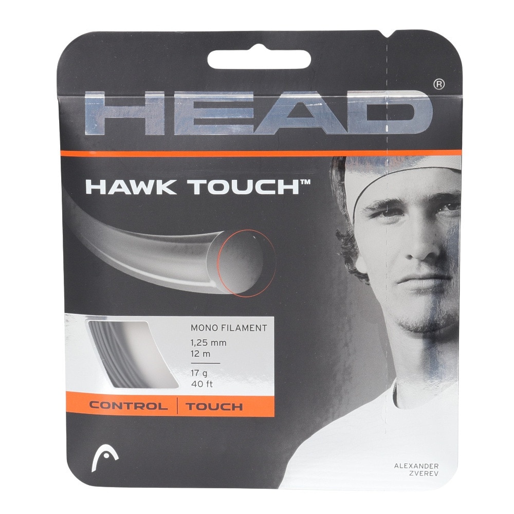 ヘッド（HEAD）（メンズ、レディース、キッズ）硬式 ホークタッチ テニスストリング 281204