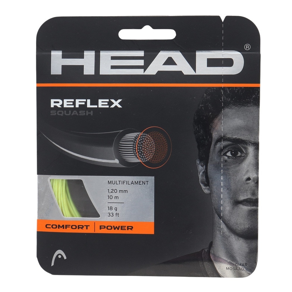 ヘッド（HEAD）（メンズ、レディース、キッズ）ストリング REFLEX スカッシュ ストリング 281256