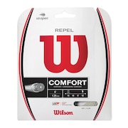(メンズ、レディース)硬式テニスストリング REPEL 17 SET Natural 17G WR831260117