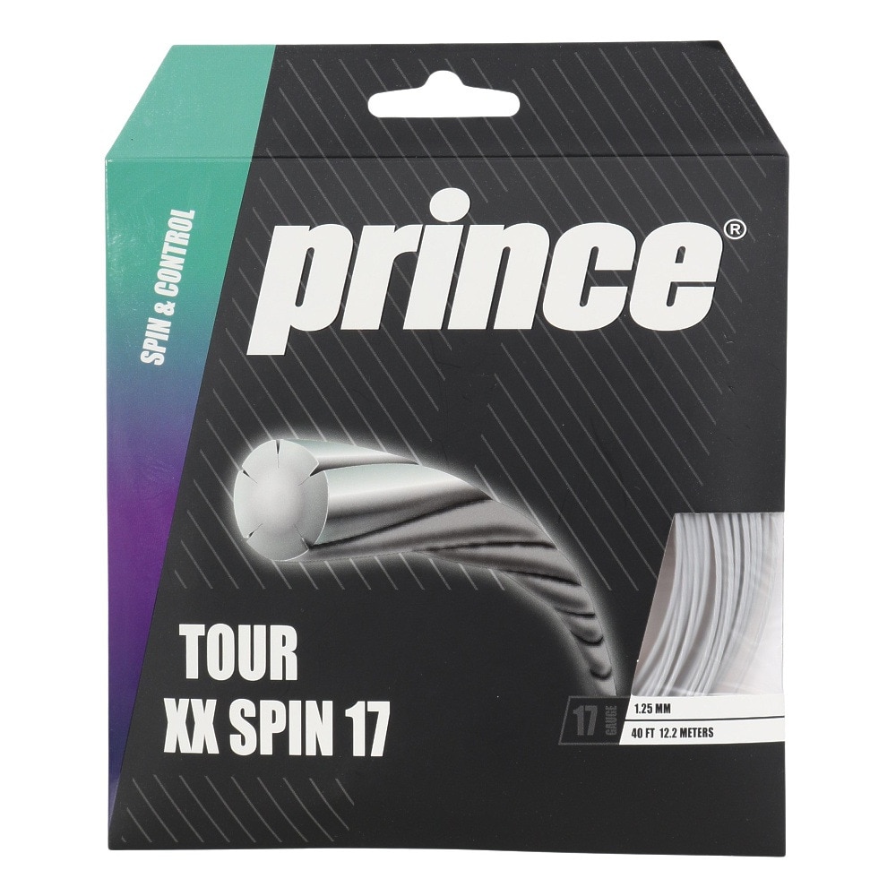 プリンス（PRINCE）（メンズ、レディース、キッズ）硬式テニスストリング TOUR XX SPIN17 7TJ024