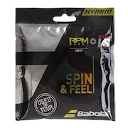(メンズ、レディース)硬式テニスストリング RPM ブラスト 125+タッチ VS 130 281037