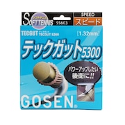 ゴーセン（GOSEN）（メンズ、レディース、キッズ）ソフトテニスストリング テックガット5300 NA SS603NA