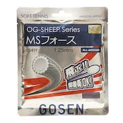 ゴーセン（GOSEN）（メンズ、レディース、キッズ）ソフトテニスストリング シンセティックガット MSフォース SS431DBK