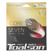 トアルソン（TOALSON）（メンズ、レディース）ソフトテニス ストリング コアセブン 剛 125 6422510K