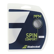 バボラ（BABOLAT）（メンズ、レディース）ソフトテニスストリング RPM ソフト 241146-125GR