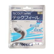 (メンズ、レディース、キッズ)ソフトテニスストリング テックフィール ナチュラル SS609NA