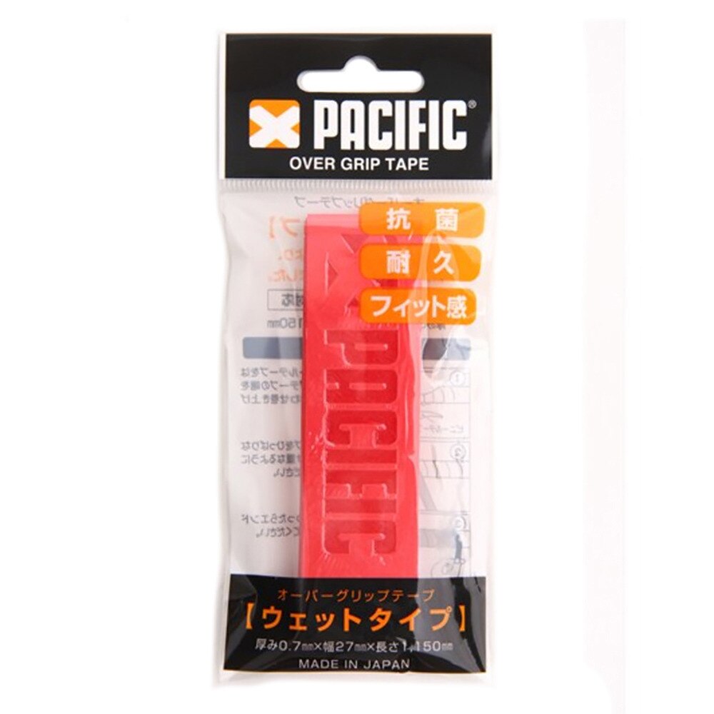  テニスグリップテープ オーバーテニスグリップテープ ウェットタイプ PC-13SSG12198 RED+