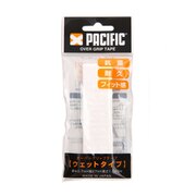 パシフィック（PACIFIC）（メンズ、レディース、キッズ）テニスグリップテープ オーバーテニスグリップテープ ウェットタイプ PC-13SSG12198 WHT+