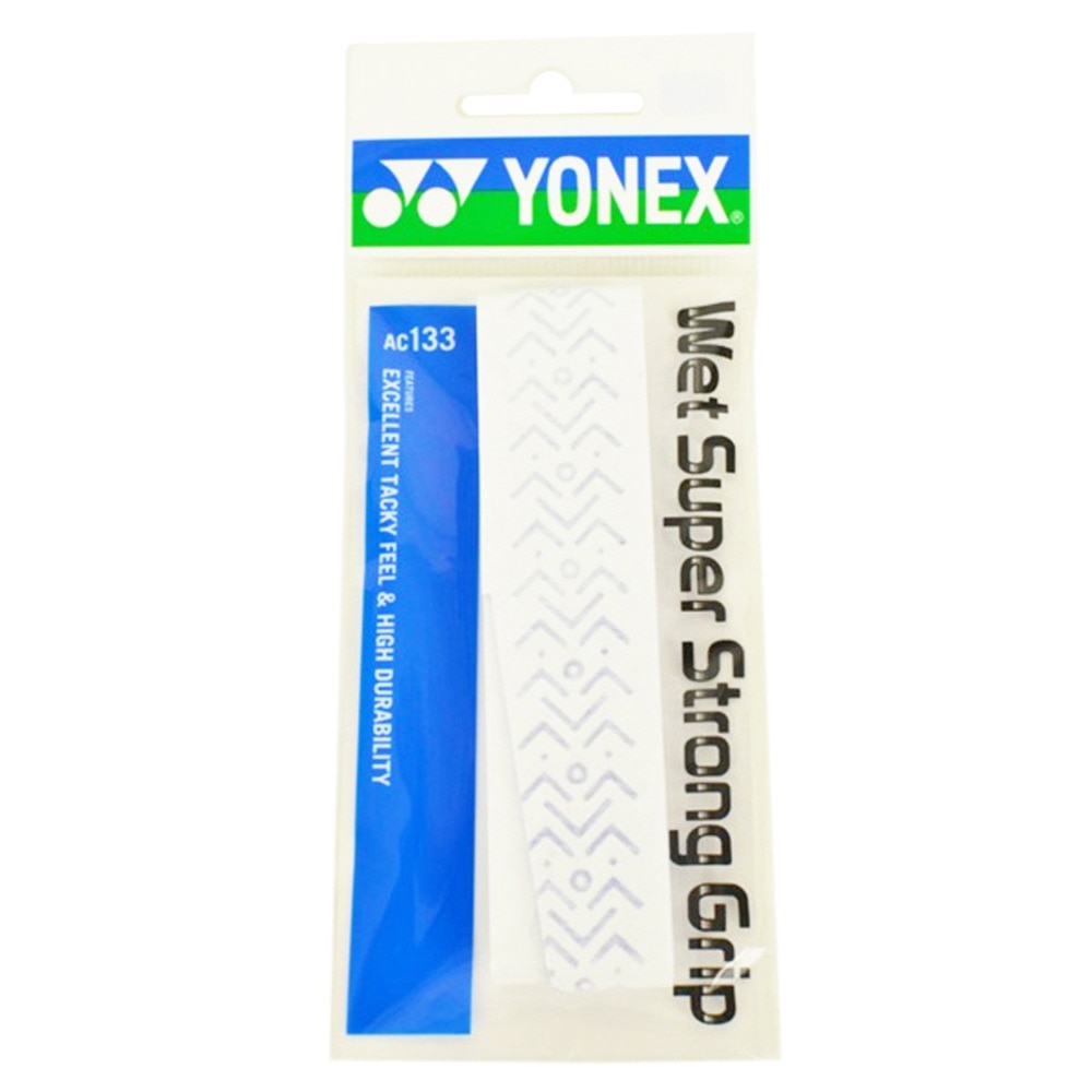 ヨネックス（YONEX）（メンズ、レディース、キッズ） テニスグリップテープ ウェットスーパースト ロンググリップ AC133
