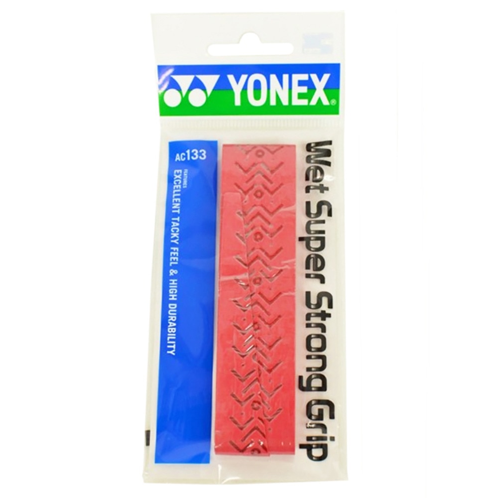 ヨネックス（YONEX）（メンズ、レディース、キッズ）テニスグリップテープ ウェットスーパーストロンググリップ AC133-037 