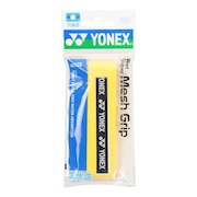 ヨネックス（YONEX）（メンズ、レディース、キッズ）テニスグリップテープ ウェットスーパーメッシュグリップ イエロー AC138