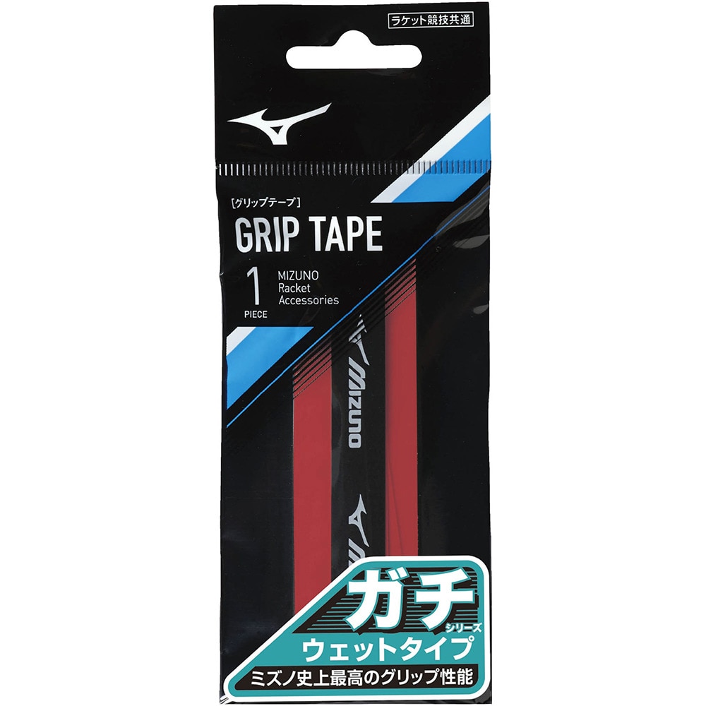 ミズノ（MIZUNO）（メンズ、レディース）テニスグリップテープ 1本入り ガチグリップ ウエットタイプ 63JYA00062