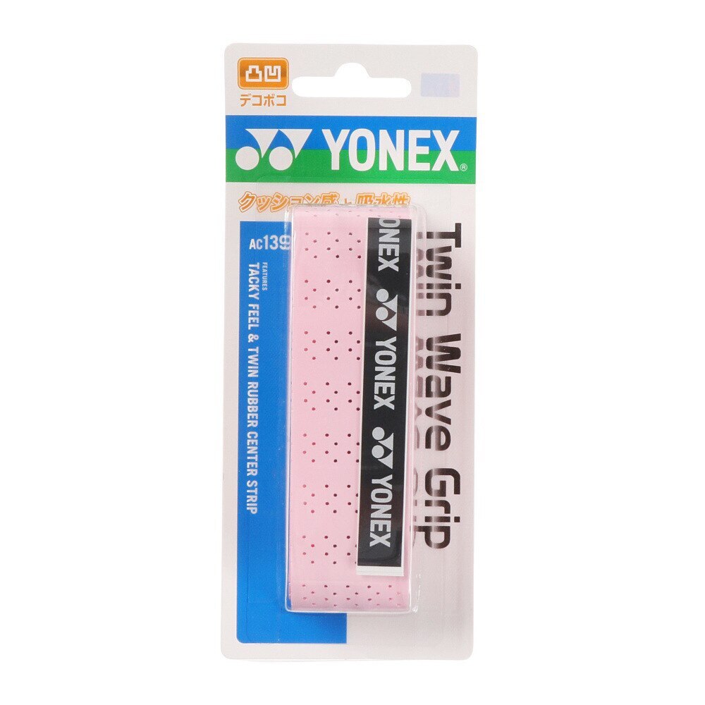 ヨネックス（YONEX）（メンズ、レディース、キッズ）テニスグリップテープ 1本入り ツインウェーブグリップ AC139-128