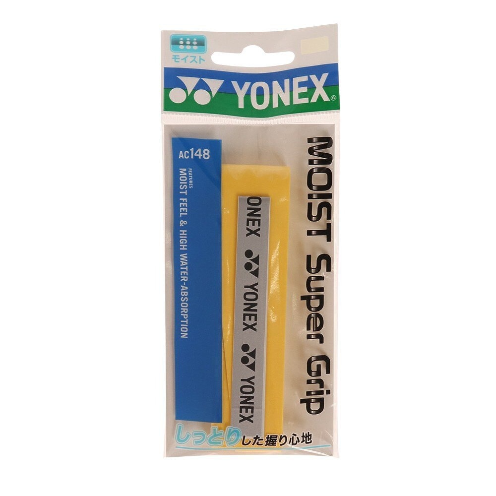 ヨネックス（YONEX）（メンズ、レディース、キッズ）テニスグリップテープ 1本入り モイストスーパーグリップ AC148-004