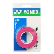 ヨネックス（YONEX）（メンズ、レディース、キッズ）テニスグリップテープ ウェットスーパーグリップ 3本入り AC102-026