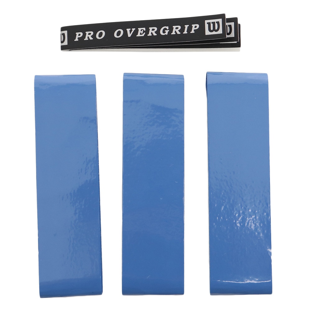ウイルソン（Wilson）（メンズ、レディース、キッズ）テニスグリップテープ PRO OVERGRIP 3本入り WRZ4020BL