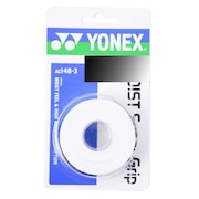 ヨネックス（YONEX）（メンズ、レディース、キッズ）テニスグリップテープ モイストスーパーグリップ 3本入 AC148-3-011