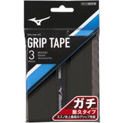 ミズノ（MIZUNO）（メンズ、レディース）テニスグリップテープ 3本入り ガチグリップ 耐久タイプ ソフトテニス 63JYA00509