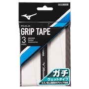 ミズノ（MIZUNO）（メンズ、レディース）テニスグリップテープ ガチグリップ ウエットタイプ 3本入り 63JYA30101