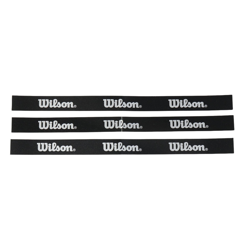 ウイルソン（Wilson）（メンズ、レディース、キッズ）テニスグリップテープ PRO OVERGRIP V2 ブラック 3本入り WR8449802001