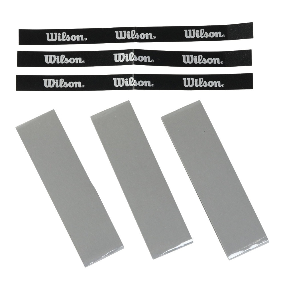 ウイルソン（Wilson）（メンズ、レディース、キッズ）【新商品】テニスグリップテープ PRO OVERGRIP V2 グレー 3本入り WR8449803001