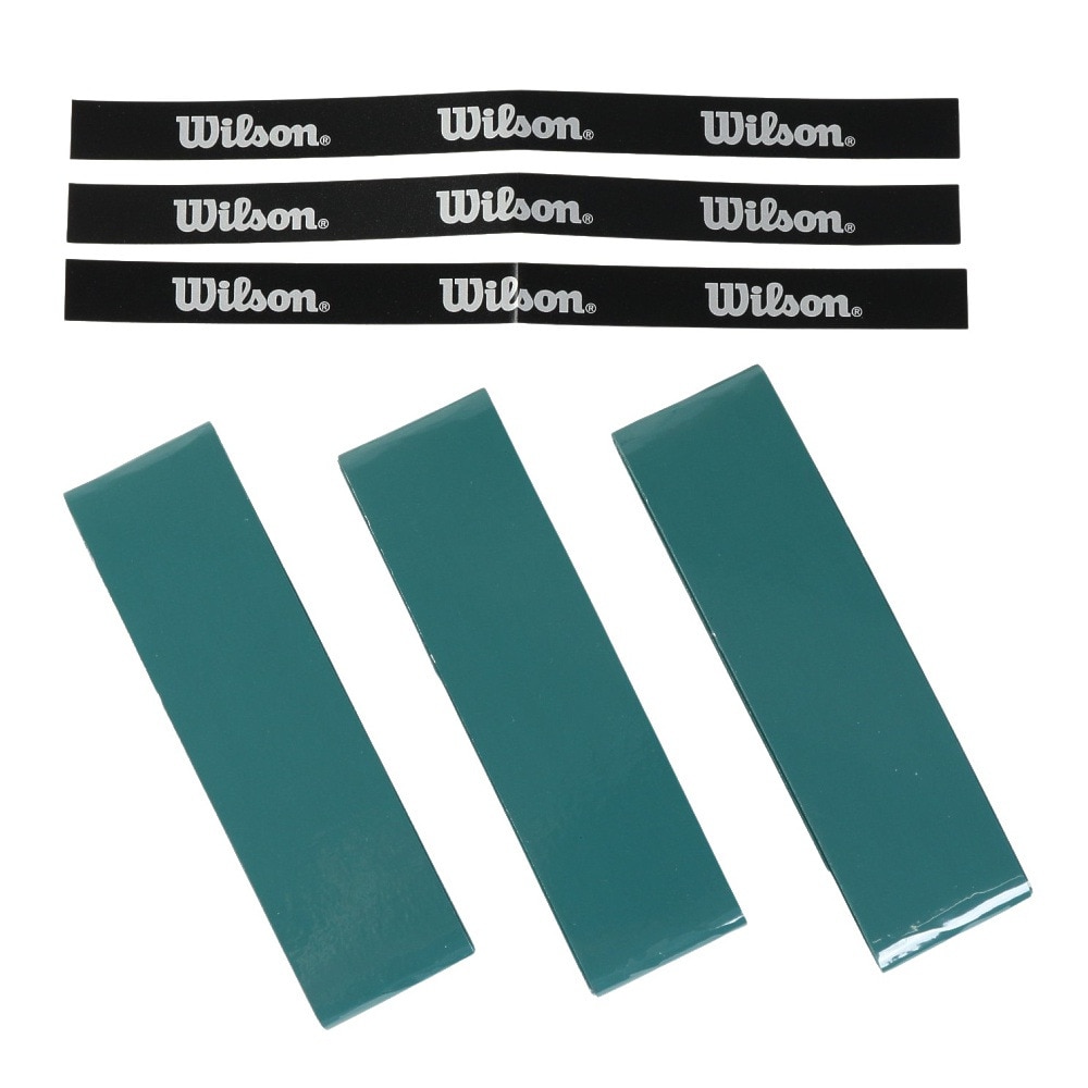 ウイルソン（Wilson）（メンズ、レディース、キッズ）【新商品】テニスグリップテープ PRO OVERGRIP V2 グリーン 3本入り WR8449804001