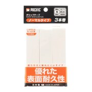 パシフィック（PACIFIC）（メンズ、レディース、キッズ）テニスグリップテープ ノーマルタイプ 3本入り PC-8326 WHT