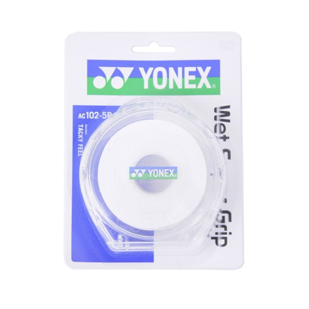 ヨネックス（YONEX）（メンズ、レディース、キッズ）テニスグリップテープ ウェットスーパーグリップ 5本入り AC102-5P 011