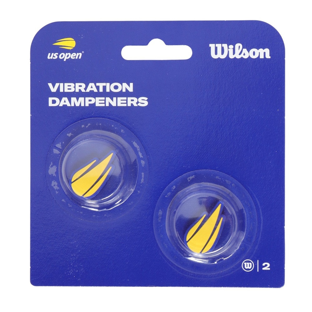 ウイルソン（Wilson）（メンズ、レディース、キッズ）テニス 全米オープン DAMPNER 振動止め 2個入 WR8405501001