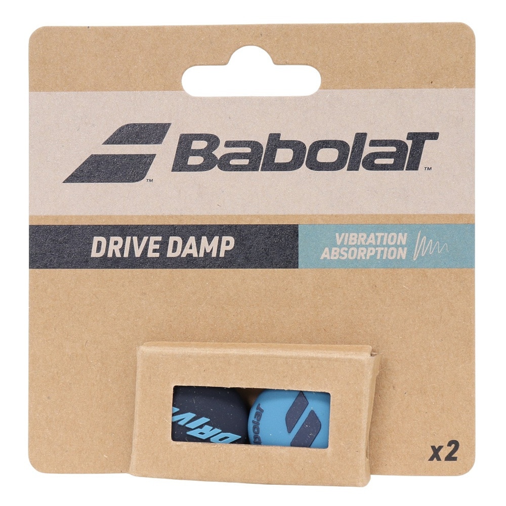 バボラ（BABOLAT）（メンズ、レディース、キッズ）DRIVE DAMP X2 2個入 700132