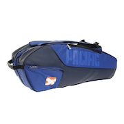 パシフィック（PACIFIC）（メンズ、レディース）テニス ラケットバッグ PC-ZK8870 BLU 6本収納可