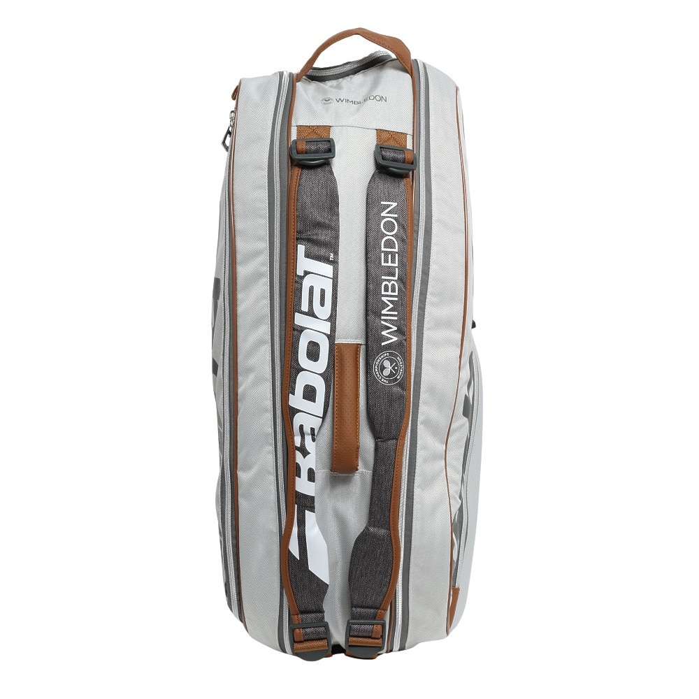 バボラ（BABOLAT）（メンズ、レディース）テニス ラケットケース RH6 PURE WIMBLEDON 751230